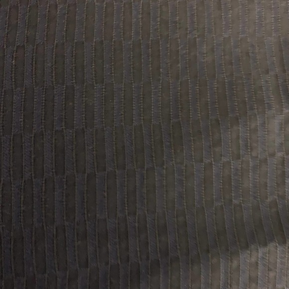 PRONTO UOMO Dark Blue Textured Cotton Dress Shirt - Picture 7 of 8